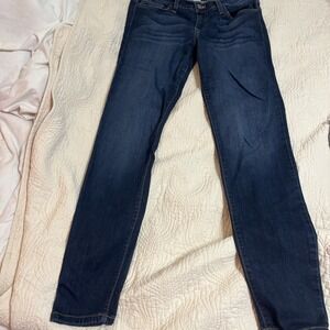 Judy Blue Dark Wash Jeans Size 11/30 Slim Skinny Fit Stretch Soft Tapered Leg